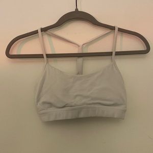 White Lululemon Sports bra